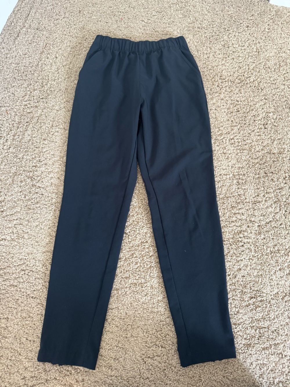 Columbia Black Elastic-Waist Athletic Shorts